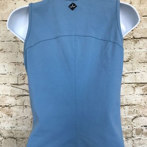 PrAna Sz M V Neck Sleeveless Stretch Athletic Top - Picture 3 of 6